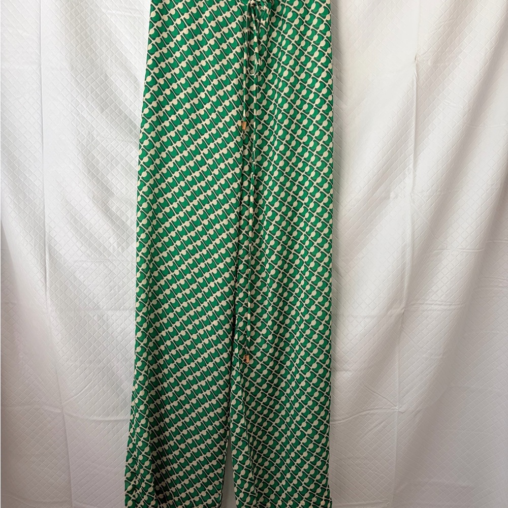 Lost + Wander Green Patterned Pants - image 3